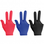 3tk/6tk 3-s&otilde;rmega Cue-kindad Elastsed avatud basseinikindad vasaku ja parema k&auml;e jaoks 3pcs