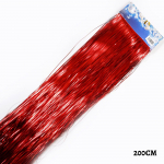 2M mitmev&auml;rviline metallist fooliumist tindikardinatega kardin Ukse vihmafestival Pulmakaunistus S&uuml;nnip&auml;evapeo taustfoto rekvisiidid 10PCS/lot