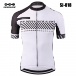 KEMALOCE Cycling Jersey Road Meeste Quick Dry Bicycle Suvine Anti-UV MTB Dry Racing White Fit Blank XS-5XL jalgratta T-s&auml;rk L valge