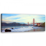 L&otilde;uenditr&uuml;kk New York Golden Gate 90x30 sinine