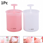 Kaasaskantav Foam Maker Facial Cleanser Foam Cup Body Wash Bubble Maker Bubbler for Face Clean Tool Foam Maker Cup Bubble Foamer valge
