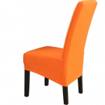 K&otilde;rge seljatugi Xl /M Suurus, tavaline v&auml;rvitud tooli kate Stretch tooli katted s&ouml;&ouml;gitoa pulmade banketi spandex kodukaunistuseks Medium(48-55cm)