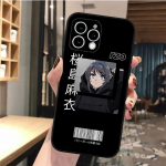 Mai Sakurajima telefoni&uuml;mbris Iphone 14 Pro Max 13 12 11 Pro Max Xs Xr X 12mini 7 8 14 Plus Se Case Funda jaoks iphone XR