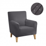 Veekindel &uuml;he diivani kate &Uuml;hev&auml;rviline kate elutoa istmekatte kaitseks V&auml;ikese suurusega tugitooli kate