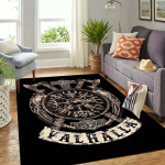 Viking Tattoo Vaibad Elutoa Sisustus Magamistoa Libisemisvastane ala Vaibamatt Pehme Flanell Suur vaip ja vaip 80cm x 120cm
