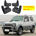 4X Auto Porilauad Suzuki Jimny 2005- jaoks Porikaitsmed Tiib Porilapp Pritsmekaitsmed Tarvikud Auto Ees