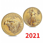 1 Oz Vabadussammas m&auml;lestusmedaljoni m&uuml;ndi kogutav koopia 2021 kuld