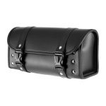 Universaalne PU-nahast mootorratta k&uuml;lgmine sadulakott, riputuskott, plastikust kiirkinnitusega pandla t&ouml;&ouml;riist No Skull Head Logo