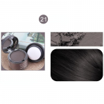 3 v&auml;rvi Juuksepiiripuuder Juuste kohev puuder Naturaalne Koheselt Black Root Cover Up Juuksejoon Vari Peitepulk