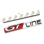 GT Line autokleebise metallist embleemi kleebism&auml;rk GT RCZ 508 3008 5008 KIA Forte Optima Picanto Sorento Renault Megane jaoks A
