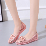 Suvised naistejalatsid Sojajalatsid Nahast jalan&otilde;ud Pehme p&otilde;hjaga libisemiskindlad &uuml;ksikud kingad 36 valge