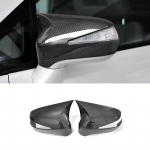For honda civic FD2 8th 2006-2011 car Carbon fiber pattern with horn rearview mirror trim cover,Exterior  2007 2008 2009