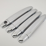 Chrome silver Exterior Door Handle Cover Overlay For Lexus LS430 XF30 2000-2006 Third generation 2001 2002 2003 Single key hole