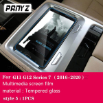For BMW G11 Series 7 -2022Car interior Instrument panel membrane LCD screen Tempered glass protective film Accessories style 5 1PCS