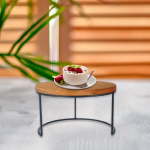 Koogialus k&uuml;psisealus Tee&otilde;htu serveerimisvaagen Esitlustaldrik magustoidud puuviljad suupiste 20x9cm