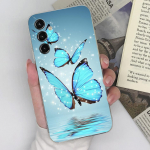 Samsung S20 S21 FE S22 S23+ Ultra S10 S11+ Note10 lite Case Fashion Butterfly l&auml;bipaistev pehme silikoon Samsung Galaxy Funda Coque kaitseraua jaoks Samsung M14 5G