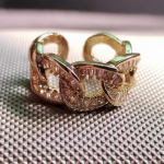 Classics kullav&auml;rvi tsirkoonist s&otilde;rmused naistele Mood avatud reguleeritav s&otilde;rmus Peen pulmakihlamispeo ehted aksessuaarid adjustable