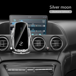 Magnetiline 15 W laadimine autohoidik Foriphone 11 Pro 11 Max Smart Clamping Qi juhtmevaba laadija &otilde;huventilaatori kinnitus universaalne telefonidele as picture h&otilde;be