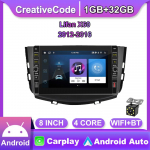 8-tolline Lifan X60 2012-2016 jaoks koos nupunupuga Android autoraadio multimeediumipleier Navigatsioon stereo GPS 2 Din 1+32GB 1+32GB