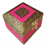 Ehtekarp, Pulmakarp, puidust ehtekarp, kuldne, naiste ehtekarp, kaasaegne disain, Rakhi kinkekarp &otilde;ele