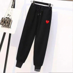 S&uuml;gisene vabaaja massiivsed keskmise v&ouml;&ouml;ga sirged p&uuml;ksid naistele 2023 Mood Sportlikud puuvillased vabad dressip&uuml;ksid T&auml;navar&otilde;ivad p&uuml;ksid 29672 M orion i v&auml;rv