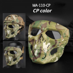 Taktikalised paintballi pealuu maskid &otilde;ues jahil laskmise treeningmaskid, s&otilde;jalised kogu n&auml;o ohutus Airsoft Combat Cs s&otilde;jam&auml;ngumaskid One Size