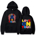 Harrys House Love on Tour Hoody Unisexi vintage R&B dressipluus Harajuku Esteetiline kapuuts Vabaaja moer&otilde;ivad S&uuml;gispullover 2XL