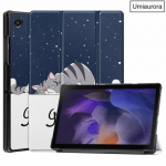 Samsung Tab A8 10.5 2021 SM-X200 SM-X205 Smart Leather Flip Cover p&otilde;rutuskindel &uuml;mbris jaoks Tab A7 Lite 10.4 SM-T500 SM-T220 Case A8 10.5 2021 X205