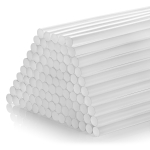 100 kuumsulamist miniliimi pulka, 7x100 mm, suur pakk, l&auml;bipaistev liim kuumsulatusp&uuml;stoli jaoks