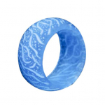 Naiste/meeste mitmev&auml;rviline helendav plastikust s&otilde;rmus ehete tarvik US 8 roheline