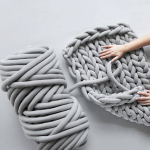 1000g Super Bulky Arm Knitting Villane voor kootud tekk Turske villane l&otilde;ng &Uuml;limalt paks l&otilde;ng kudumiseks/heegeldamiseks/vaibaks/m&uuml;tside jaoks