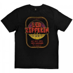 Led Zeppelin 1971 Wembley Unisex T-s&auml;rk S