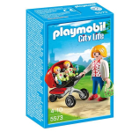 Playmobil Ema ja kaksikud 5573, 1 Korea m&auml;nguasi blue