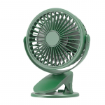 Kaasaskantav lauaventilaator Klambriga ventilaator lauaarvuti jahutusventilaator USB Laetav 3-k&auml;iguline reguleeritav v&auml;ike &otilde;hk roheline