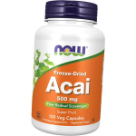 Orgaanilised Acai marjad, Acai 500, Now Foods 100 k&ouml;&ouml;giviljakapslit (71128057) 100vcaps