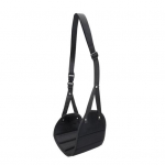 Lennuki jalatugi jalatugi kiirkinnitusega reguleeritava disainiga kokkupandav kontori lennuki jalatugi rippuv v&otilde;rkkiik must