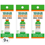 Thera Breath Mild Mint Gargle Portable Mouthwash 6p, 72ml, 9 pcs.