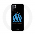 Redmi Note 11 5G &uuml;mbris Olympic om demarseille'i logoga must taust