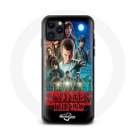 Kaitsekate - Stranger Things - iPhone 11 - Pehme - Must - Unisex