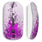 Juhtmeta roosa kitarrihiir