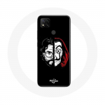 Xiaomi Redmi 9C &uuml;mbris La casa de papel El Profesor Mask Split