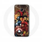 Samsung Galaxy S7 &uuml;mbris Avengers Invaders Endised s&otilde;durid