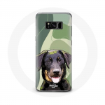&Uuml;mbris Samsung Galaxy S8 Plus Beauceron Black Dog Breed jaoks