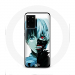 &Uuml;mbris Samsung Galaxy S11 Plus Tokyo Ghoul Half Face jaoks