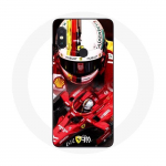 &Uuml;mbris Xiaomi Redmi Note 5 Pro Vormel 1 Sebastian Vettel F1 Red jaoks
