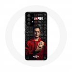 Coque pour Samsung Galaxy A13 5G La Casa De Papel Berlin Masque