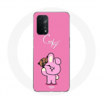 Coque pour Oppo A54 5G BTS Bangtan Sonyeondan BT21 Shooky Suga Et Cooky Jungkook
