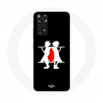 &Uuml;mbris Xiaomi Redmi Note 11S Hunter x Hunter Manga Logo must jaoks