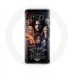 &Uuml;mbris Samsung Galaxy S8 Game of Thrones 8. hooajale Game of Thrones meeskonna plakati logo A