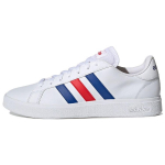 Adidas Grand Court TD Valge Sinine Punane Meeste Tennised Pilvevalge Kuninglik Sinine Elav Punane GW9252 40⅔